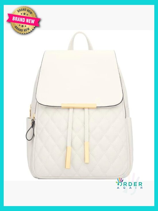 Trendy Leather Backpack Purse Shoulder Travel Daypack Bags Faux Leather Fashion